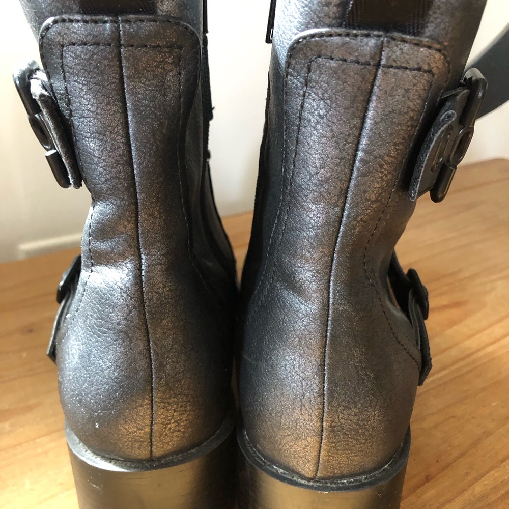 Rocket ๐ Dog Leather Moto Boots - Picture 5 of 9